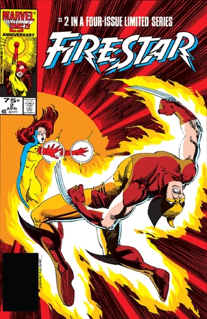 Firestar # 2 April, 1986