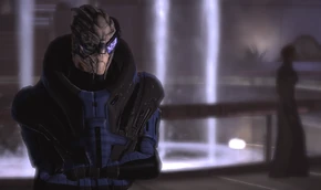 Garrus in the Council Chambers