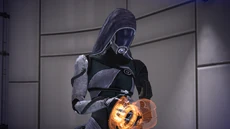 Tali using her omni-tool