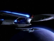 Das Schiff, das Haftel transportiert.