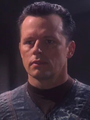 Major J. Hayes, Offizier der MACO-Einheit auf der Enterprise.