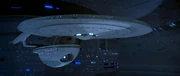 Die USS Excelsior im Jahr 2285