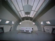 Der Shuttlehangar der USS Enterprise