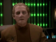 Odo's surprised that Quark's gotten his hands on a level seven clearance