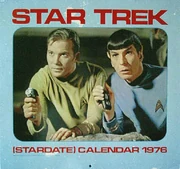 First Star Trek calendar, 1976