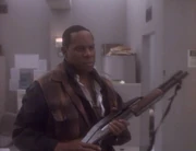 Ben Sisko with shotgun
