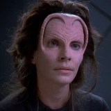 Jaya, an inmate of the "Tilonus Institute for Mental Disorders", in 2369