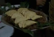A plate of cheese pierogi