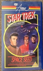 Cover of CIC-Arena release of "Space Seed" & "The Changeling".