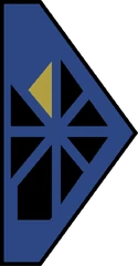 A logo used during the spaceflight era