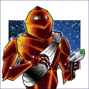 An example of a 'Pillar' Tholian, as portrayed in the Star Fleet Universe