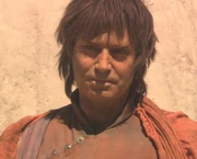 Arev, a Vulcan philosopher who guides Archer and T'Pol across Vulcan's Forge