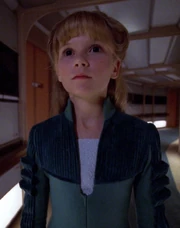 Hedril appearing as Kestra in Lwaxana Troi's metaconscious mind.