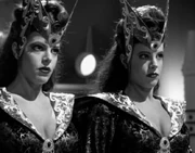 Megan and Jenny Delaney as the Twin Mistresses of Evil