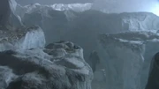 An icy Andorian landscape.