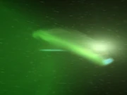 The Delta Flyer uses the stolen transwarp coil to enter transwarp in search of Seven of Nine