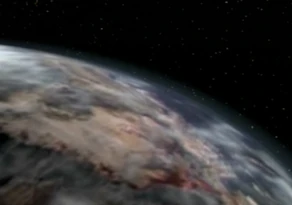 Kaelon II from orbit