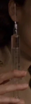 A syringe filled with Sodium pentathol.