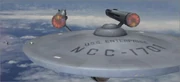 The Enterprise being pursued