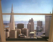 In the San Francisco skyline, 2372