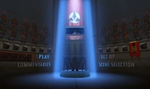 Main menu from Disc 1