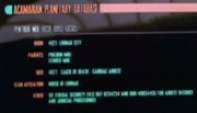 Info from the Acamarian Planetary database