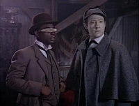 La Forge et Data en Watson et Holmes