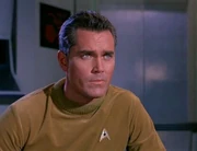 Captain Christopher Pike in 2254.