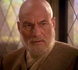 Picard in de anti-tijd toekomst van 2395.