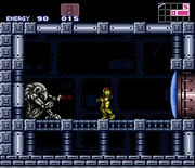 A Chozo Statue from Super Metroid.