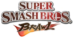 Super Smash Bros. Brawl logo.