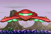 Samus's gunship in Metroid: Zero Mission.
