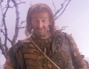 Bob Peck in "The Soldier and Death"