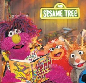 (l-r) Potto, Aunt Claribelle and Hilda the Irish Hare