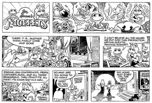 The final comic (1986).