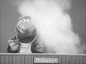 Mack makes Kermit explode