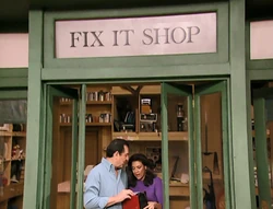 Upon its return in 2006, The Fix-It Shop was renamed Fix It Shop (sans hyphen).