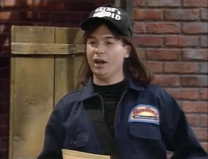 Mike Myers as Wayne on Sesame Street