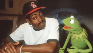 Coolio explains the inner-workings of rap music to Seymour and Pepe the King Prawn.