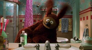 Rowlf dances in Muppets From Space.