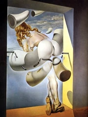 Young Virgin Auto-Sodomized by the Horns of Her Own Chastity, by Salvador Dalí