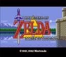 Tela de abertura de A Link to the Past