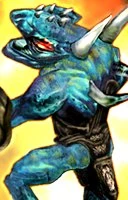 a blue slaad