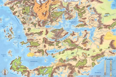 Full Faerûn map
