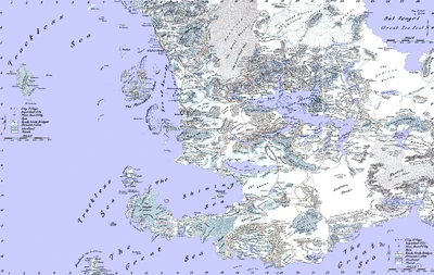 Second Edition Faerûn map
