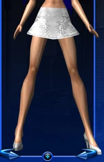 Bridal Skirt: Flared