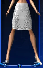 Bridal Skirt: Pencil