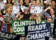 Hillary Frederick campaigning for Praetor, 2532