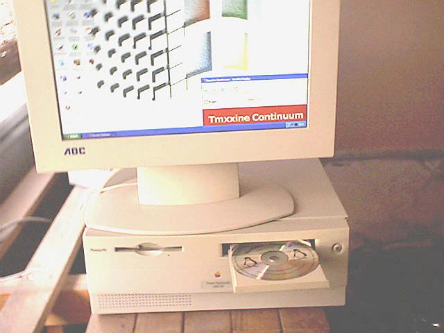 Windows PC in a Mac case about to run Linux - Holy Geek image