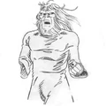 Caesar's ghost in Malibu Graphics' 'Planet of the Apes'; illustration by Craig Taillefer